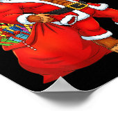 Santa Bigfoot 67 Meme Funny Six Seven Christmas Ho Poster (Ecke)