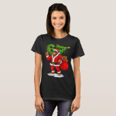 Santa Bigfoot 67 Meme Funny Six Seven Christmas Ho T-Shirt (Vorne ganz)