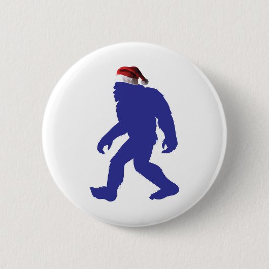 Santa-Bigfoot Button (Vorderseite)