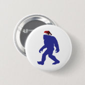 Santa-Bigfoot Button (Vorne & Hinten)