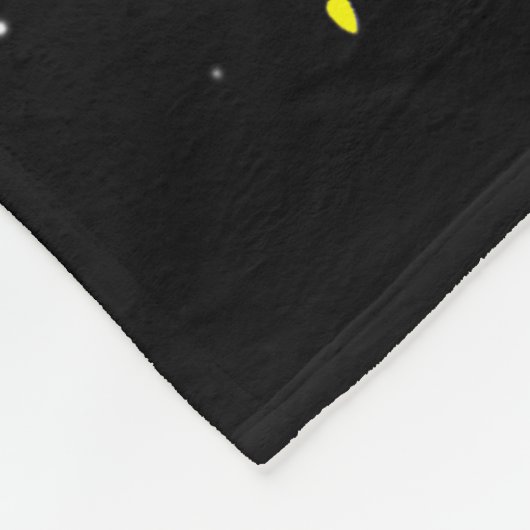 Santa Bigfoot Christmas Lights Funny Sasquatch Bel Fleecedecke (Ecke)