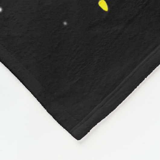 Santa Bigfoot Christmas Lights Funny Sasquatch Bel Fleecedecke (Ecke)