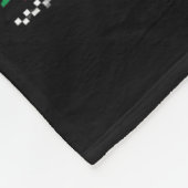 Santa Bigfoot Christmas Tree Funny Sasquatch 67 Fleecedecke (Ecke)