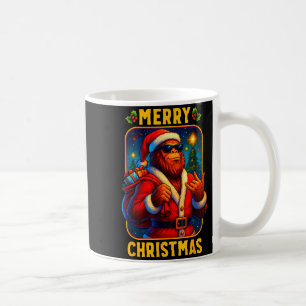 Santa Bigfoot Jungen Männer Frohe Weihnachten Lust Kaffeetasse