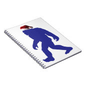 Santa-Bigfoot Notizblock (Rechte Seite)