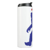 Santa-Bigfoot Thermosbecher (Nach links gedreht)