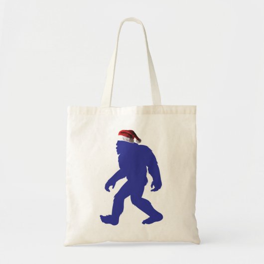 Santa-Bigfoot Tragetasche (Vorne)