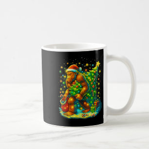Santa Bigfoot Weihnachtsbaum Lustiger Sasquatch We Kaffeetasse