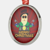 Santa Biker Ornament (Links)