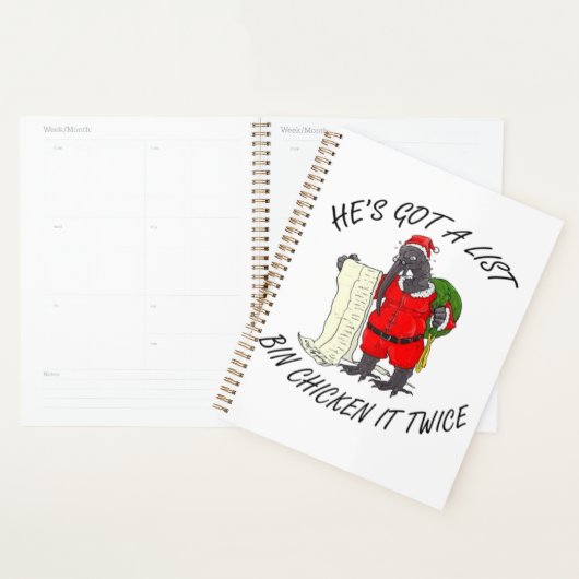 Santa Bin Chicken Planer (Anzeige)