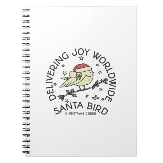 Santa Bird Notizblock (Vorderseite)