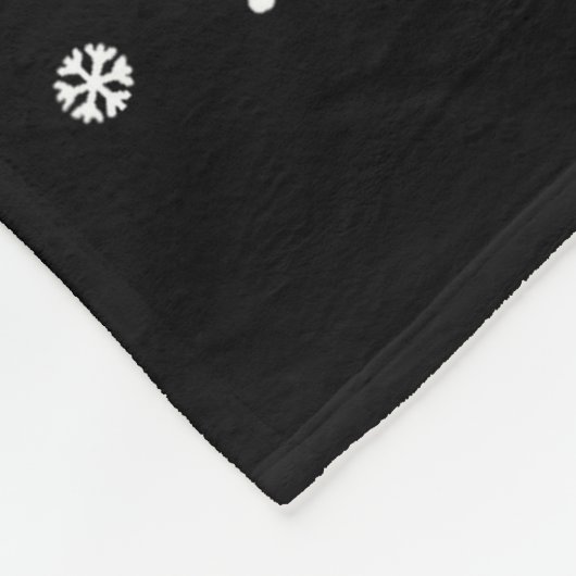 Santa Black Toy Odle In Christmas Sock Pajama  Fleecedecke (Ecke)