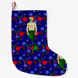 santa blonde merman hässliche Weihnachtsgeschenke Kleiner Weihnachtsstrumpf