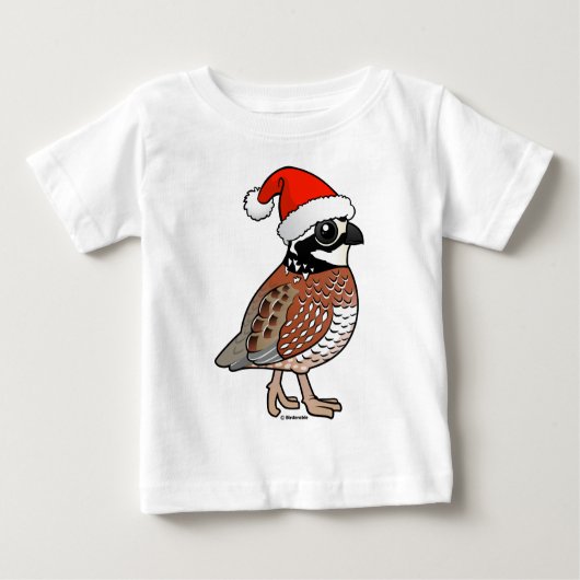 Santa Bobwhite Baby T-shirt (Vorderseite)