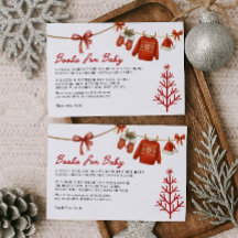 Santa Books for Baby Card