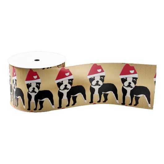 Santa Boston Ripsband (Spule)