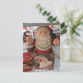 Santa Box Postkarte (Stehend Vorderseite)
