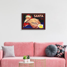 Santa Brand Lemons Ventura Landkreis California Leinwanddruck