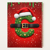Santa Brief C Mit Weihnachtskranz Dekor 🎁 Planer (Rückseite)