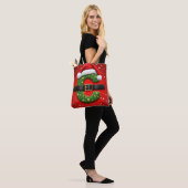 Santa Brief C Mit Weihnachtskranz Dekor 🎁 Tasche (Am Model)