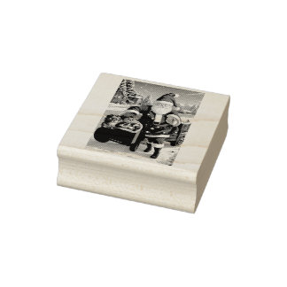Santa Briefmarke Pad Gummistempel