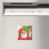 Santa Brings gibt Vintages Magnet (In Situ (Geschirrspüler))