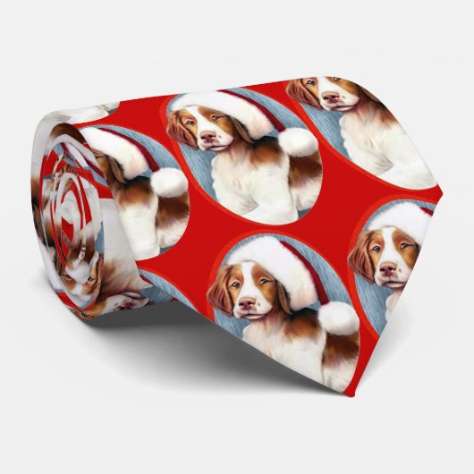 Santa Brittany Krawatte (Gerollt)