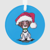 Santa Brittany Ornament (Rückseite)