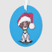 Santa Brittany Ornament (Vorderseite)