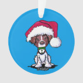 Santa Brittany Ornament (Vorderseite)