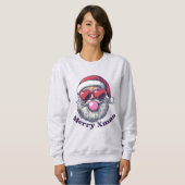 Santa Bubble Gum Ugly Merry Xmas Sweatshirt (Vorne ganz)