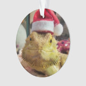 Santa Bubbs Acrylschmuck Ornament (Vorderseite)