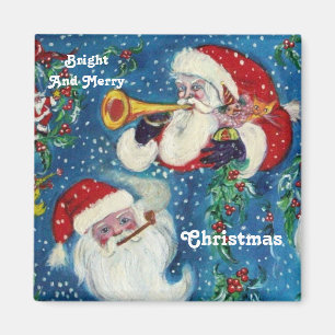 SANTA BUGLER Weihnachtsnacht Magnet