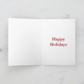 Santa Bulldog Feiertagskarte (Innenseite)