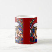 Santa Bulldog Tasse (Mittel)