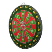 Santa Bullseye Christmas Dartscheibe (Vorderseite rechts)