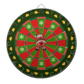 Santa Bullseye Weihnachten Dartscheibe (vorne)