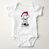 Santa Bully Baby Bodysuit Baby Strampler (Vorderseite)