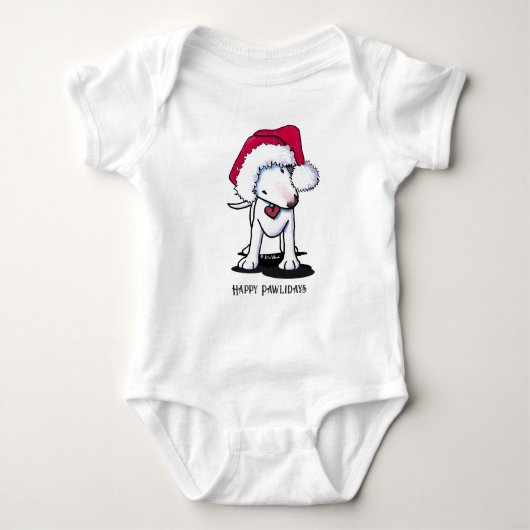 Santa Bully Baby Bodysuit Baby Strampler (Vorderseite)