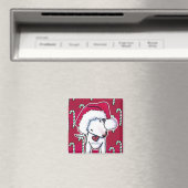 Santa Bully KiniArt Magnet (In Situ (Geschirrspüler))