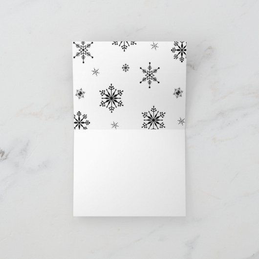 Santa Bunny Blank Card Karte (Innenseite)