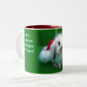 Santa Bunny Tasse (Vorderseite Links)