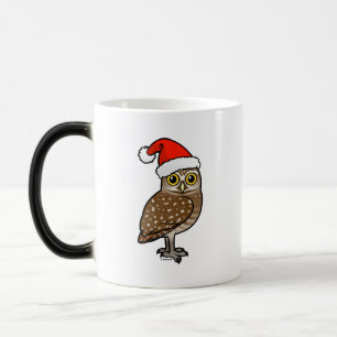 Santa Burrowing Owl Verwandlungstasse