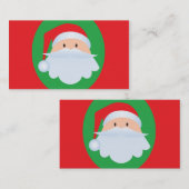Santa Business Cards Visitenkarte (Vorne/Hinten)