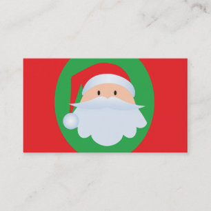 Santa Business Cards Visitenkarte
