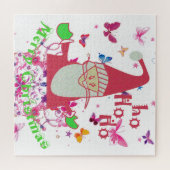 Santa Butterflies Hospho Puzzle (Horizontal)