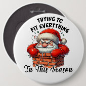 Santa Button (Vorne & Hinten)