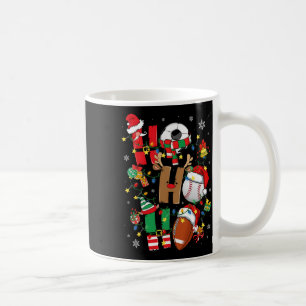 Santa Bysebyll Footbyll Fußball-Schlafanzug Ho Ho Kaffeetasse