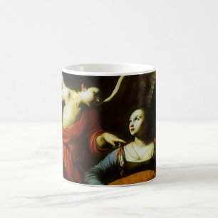 Santa Cäcilia und der Engel von Carlo Saraceni Kaffeetasse