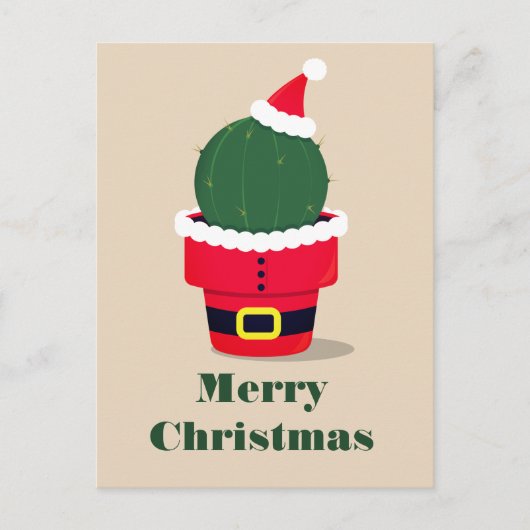 Santa Cactus Wüste Weihnachten (Vorderseite)